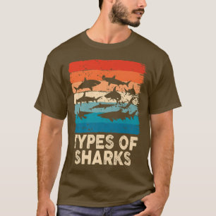 Types Of Sharks T-Shirt