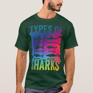 Types Of Sharks T-Shirt