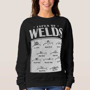 Types Of Welds Welder Sweatshirt