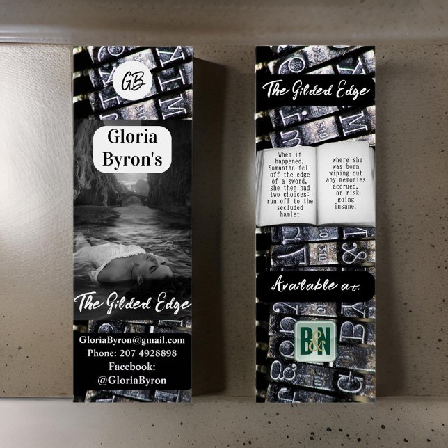 Typewriter Author's Promotional Material Bookmarks (Creator Uploaded)
