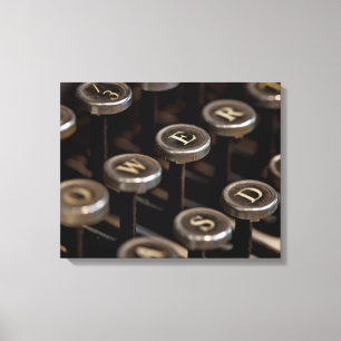 Typewriter Canvas Print