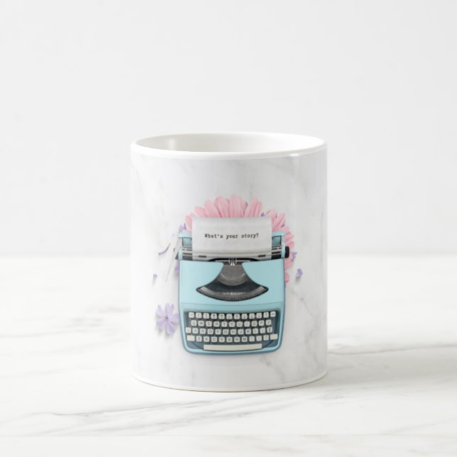 Typewriter Coffee Mug (Center)