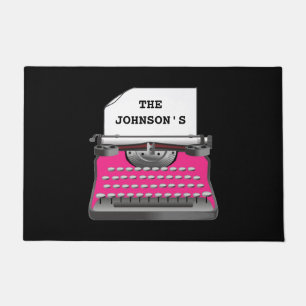 "TYPEWRITER" DOORMAT