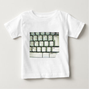 Typewriter Keyboard Baby T-Shirt