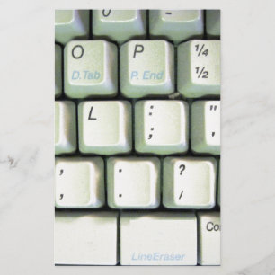 Typewriter Keyboard Stationery