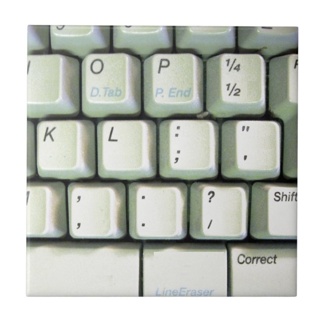 Typewriter Keyboard Tile (Front)