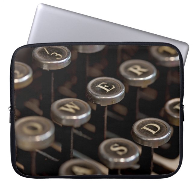 Typewriter Laptop Sleeve (Front)
