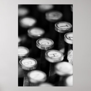 typewriter poster