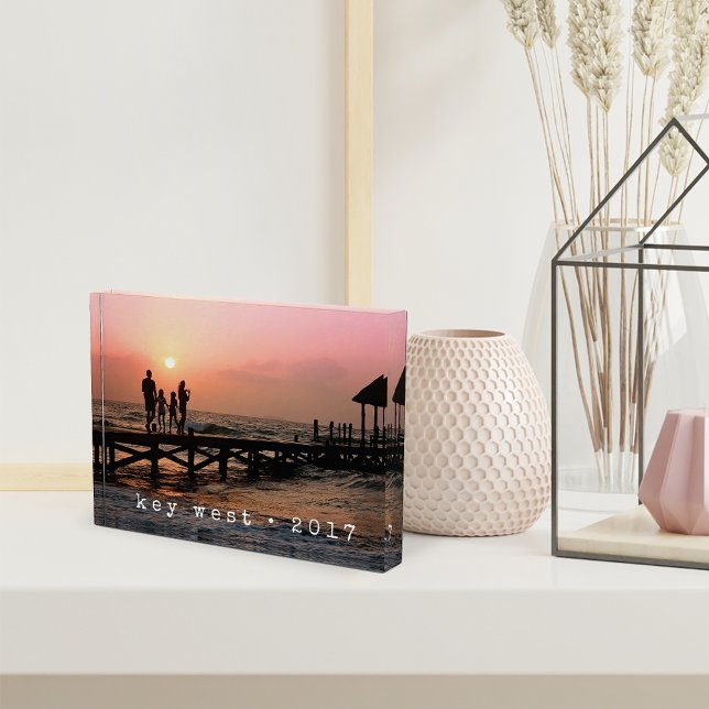 Typewriter | Vacation Memory Photo Block (Creator Uploaded)