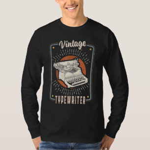 Typewriter Vintage Retro Classic Love 1 T-Shirt