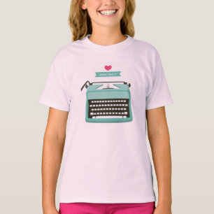 Typewriter with Note T-Shirt