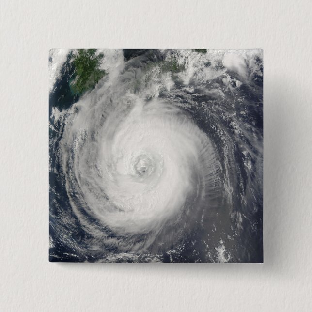 Typhoon Chaba 15 Cm Square Badge (Front)