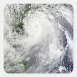 Typhoon Chanthu Square Sticker