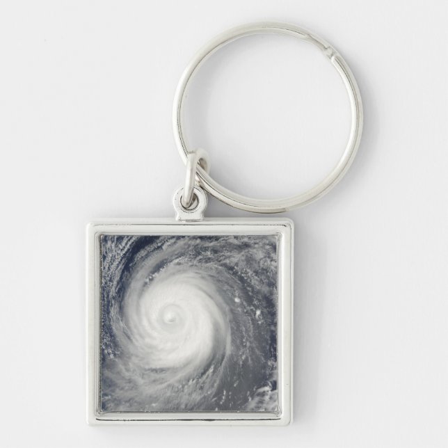 Typhoon Choi-wan south of Japan, Pacific Ocean Key Ring (Front)
