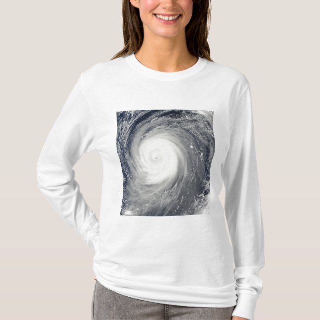 Typhoon Choi-wan south of Japan, Pacific Ocean T-Shirt (Front)