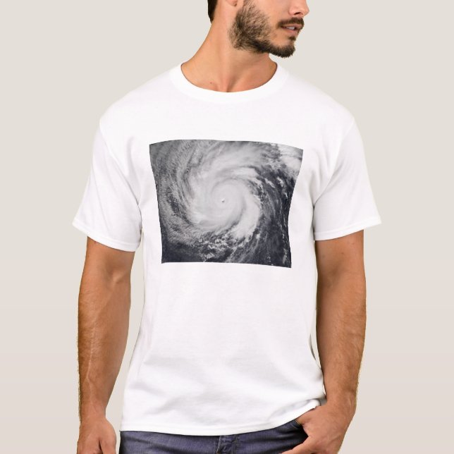 Typhoon Faxai in the western Pacific Ocean T-Shirt (Front)