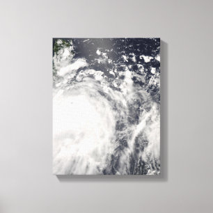 Typhoon Fengshen over the Philippines Canvas Print