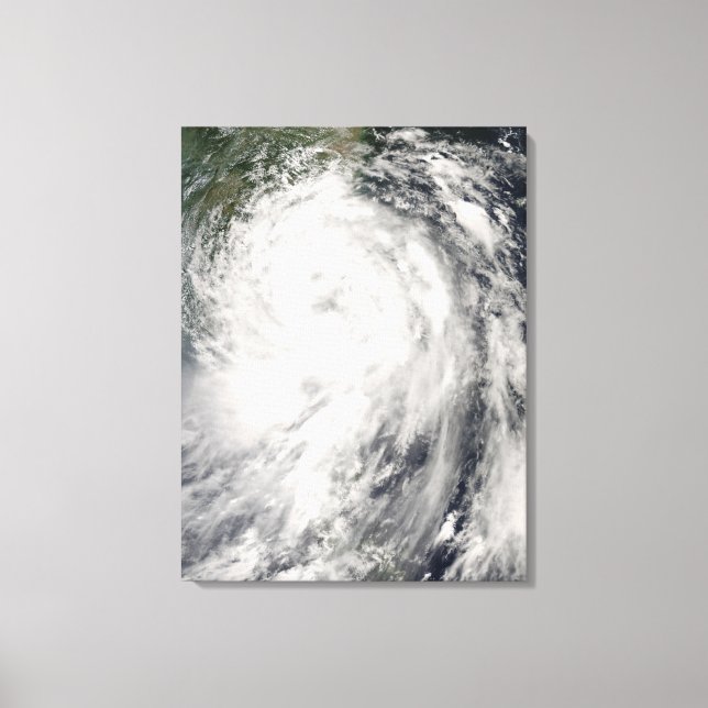 Typhoon Fung-wong Canvas Print (Front)
