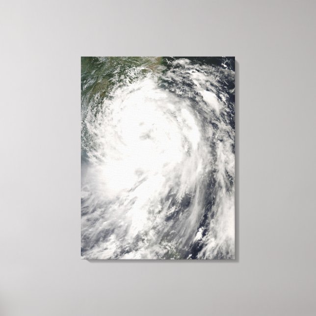 Typhoon Fung-wong Canvas Print (Front)