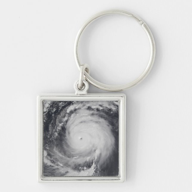 Typhoon Maemi in the Western Pacific Ocean Key Ring (Front)