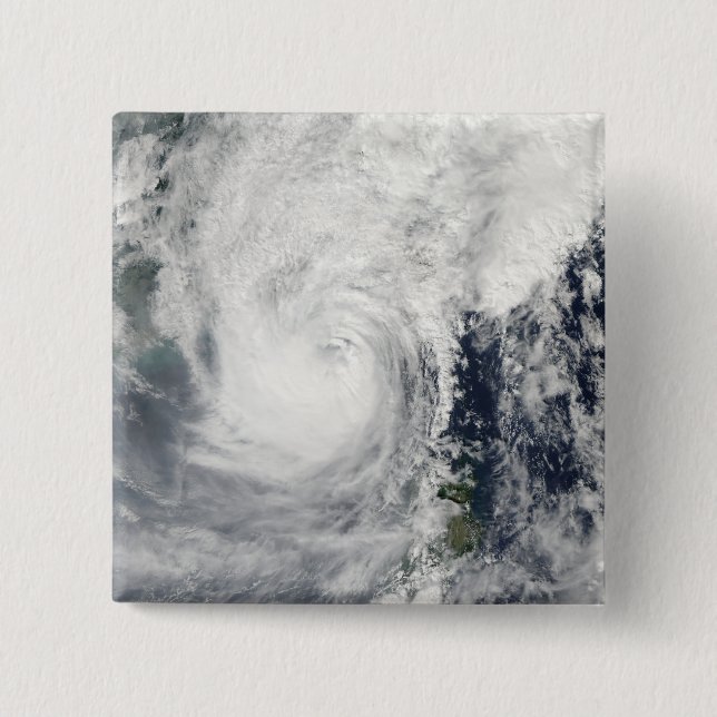 Typhoon Megi 3 15 Cm Square Badge (Front)