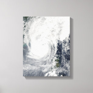 Typhoon Megi 3 Canvas Print