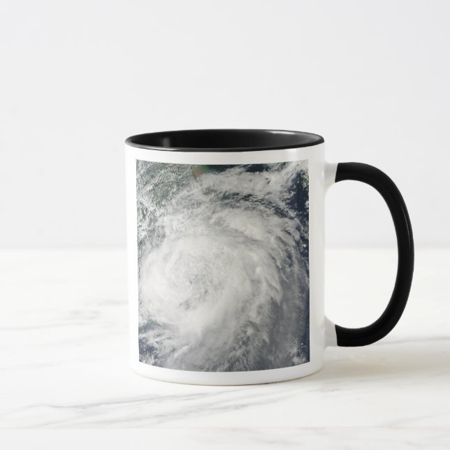 Typhoon Morakot over China Mug (Right)