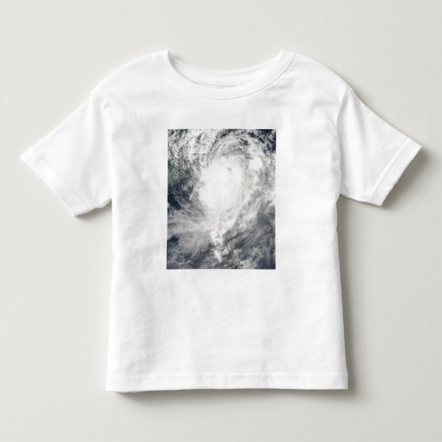 Typhoon Morakot over Taiwan Toddler T-Shirt (Front)