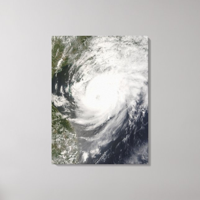 Typhoon Neoguri approaching China Canvas Print (Front)