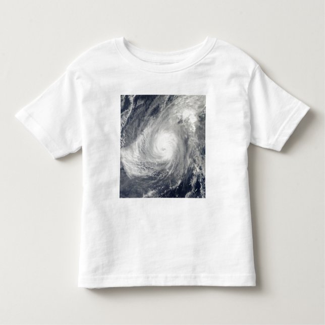 Typhoon Nida south-southwest of Iwo Jima Toddler T-Shirt (Front)