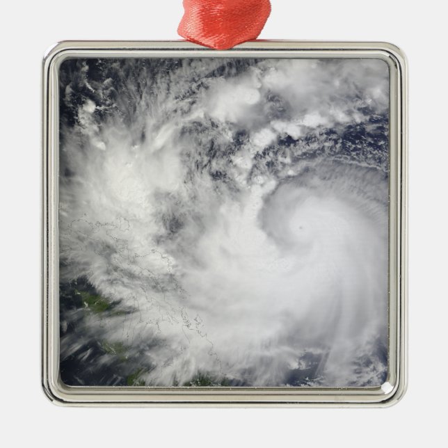 Typhoon Parma 2 Metal Tree Decoration (Front)