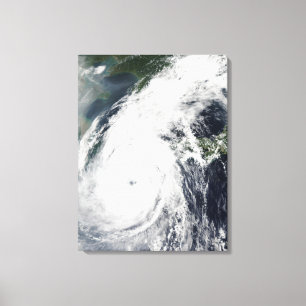 Typhoon Rusa 2 Canvas Print