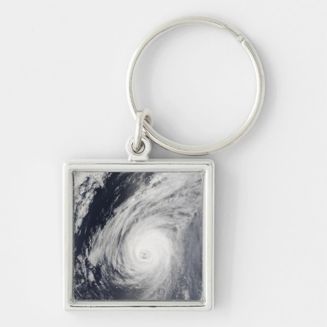 Typhoon Sudal south of Japan 3 Key Ring (Front)