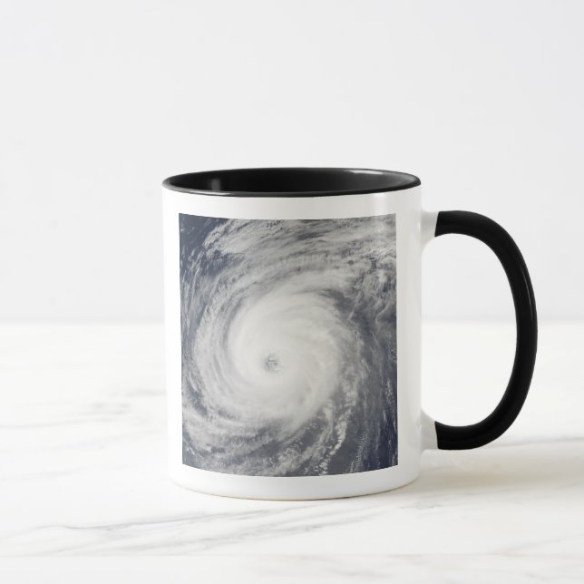 Typhoon Sudal south of Japan Mug (Right)