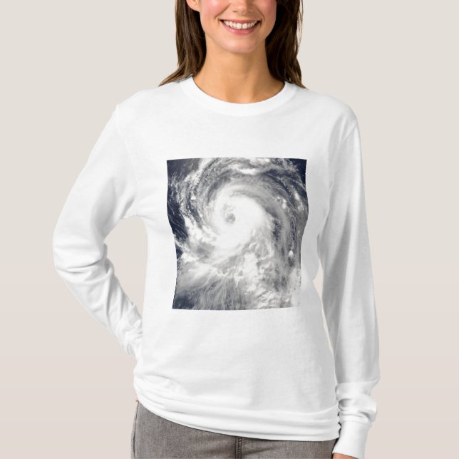 Typhoon Tingting over the Northern Mariana Isla T-Shirt (Front)