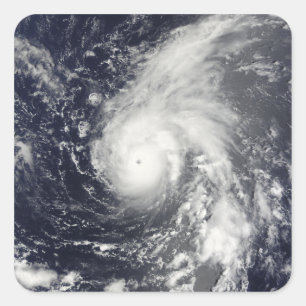 Typhoon Vamco in the Pacific Ocean Square Sticker