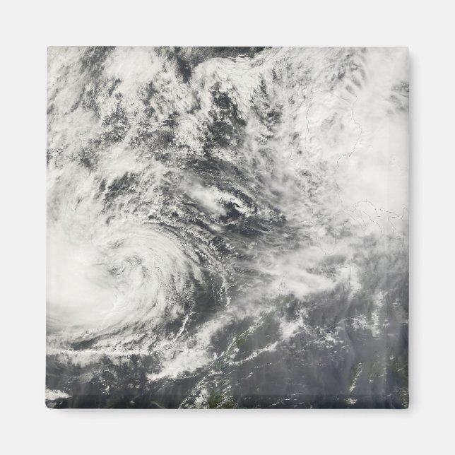 Typhoons Mitag and Hagibis Magnet (Front)