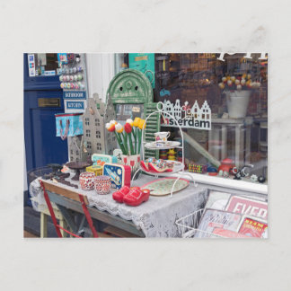 typical amsterdam postcard
