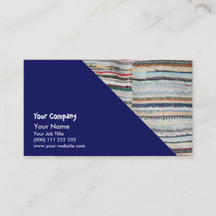 Typical azorean blanket business card