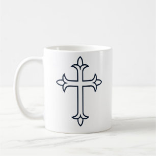 Typical Christian cross Coffee Mug
