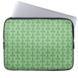 Typical Christian cross Laptop Sleeve