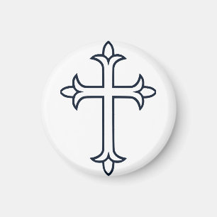Typical Christian cross Magnet