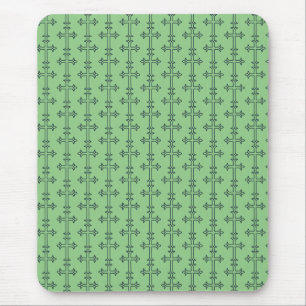 Typical Christian cross Mouse Pad