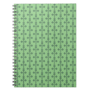 Typical Christian cross Notebook