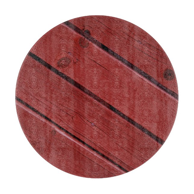 Typical Swedish Falun colours ,red colour Cutting Board (Front)