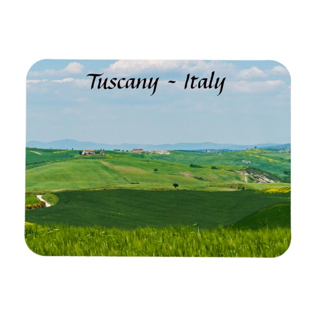 Typical Tuscany Landscape Magnet (Horizontal)
