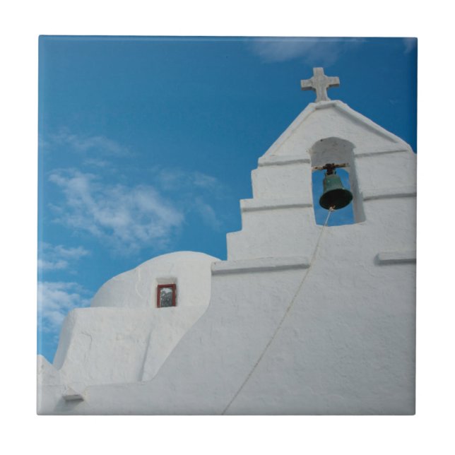 Typical whitewashed church tile (Front)