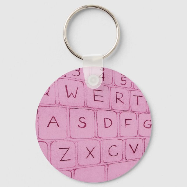 TYPIST KEY RING (Front)