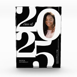 Typographic 2025 Graduation Photo Block