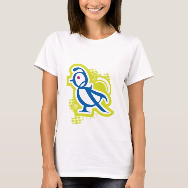 Typographic Bird T-Shirt (Front)